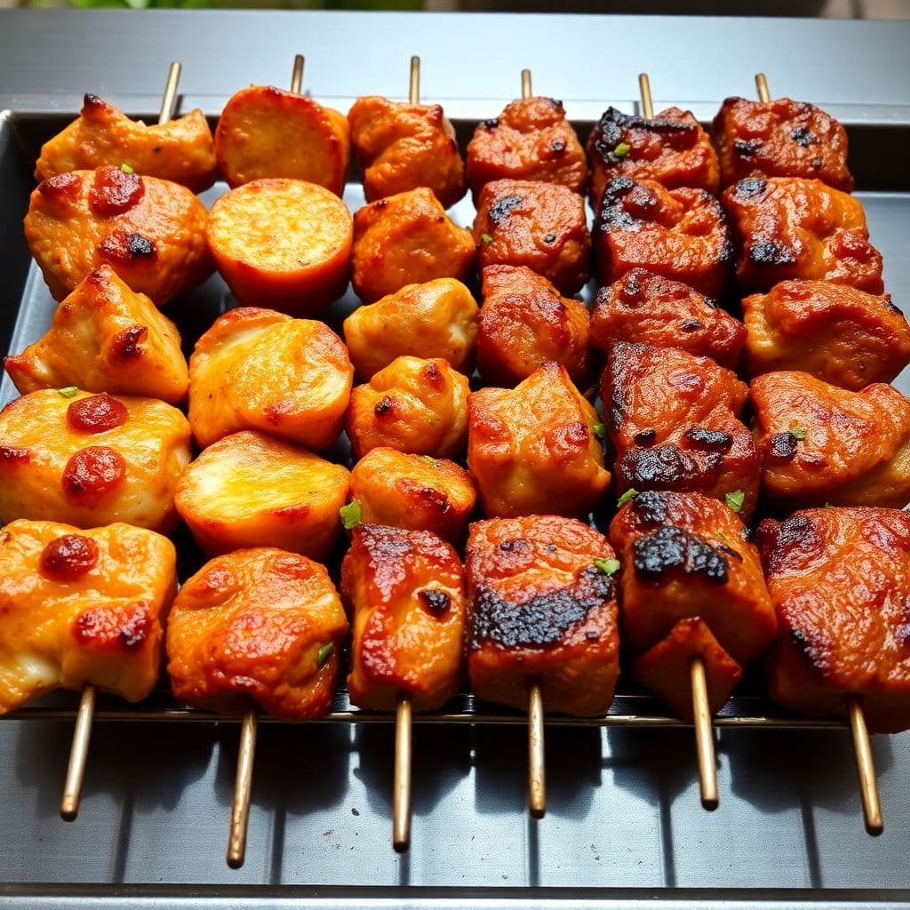 Chicken and Beef Kebab Box